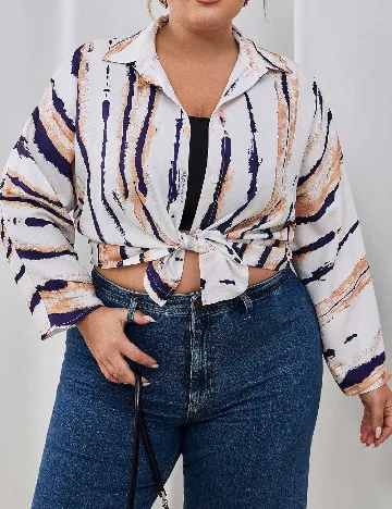 Camasa SHEIN CURVE, mix culori