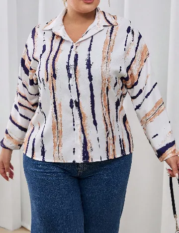 Camasa SHEIN CURVE, mix culori