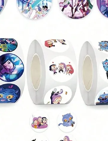 Set stickere autocolante SHEIN, mix culori