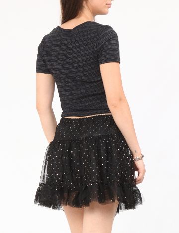 Fusta Zara, negru