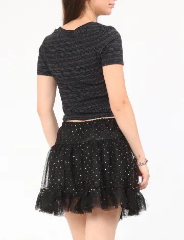 Fusta Zara, negru