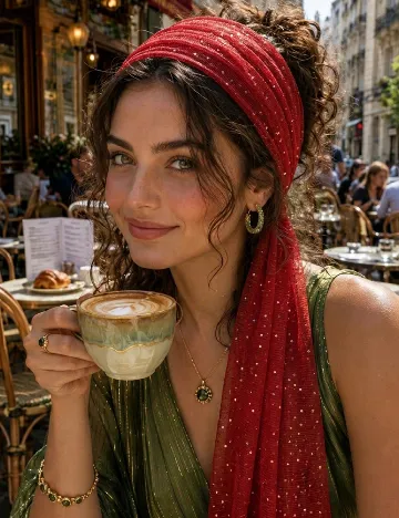 Esarfa SHEIN, rosu
