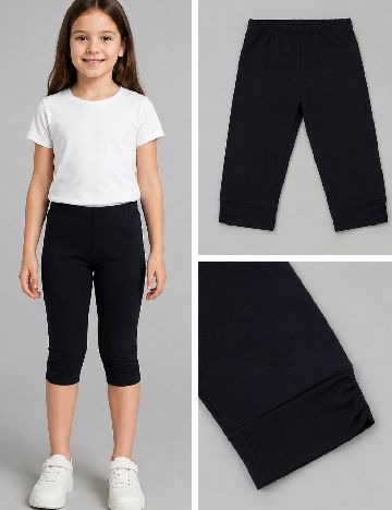 Colanti trei sferturi Zara, negru