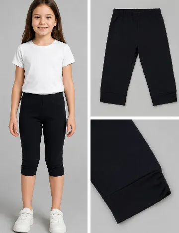 Colanti trei sferturi Zara, negru