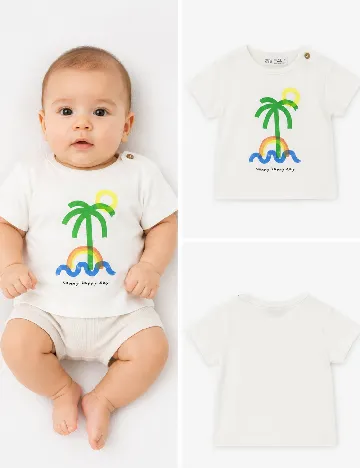 Tricou Zara, alb