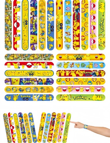 Set bratari, 24 bucati Shein Kids, mix culori