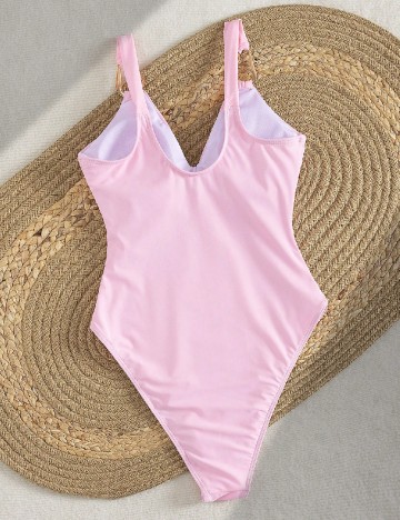 Costum de baie SHEIN, roz