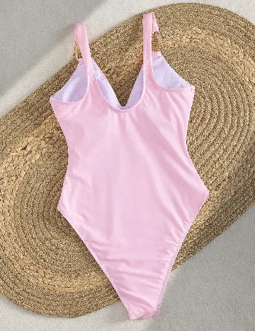 Costum de baie SHEIN, roz