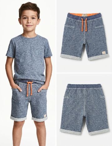 Pantaloni scurti Zara, albastru