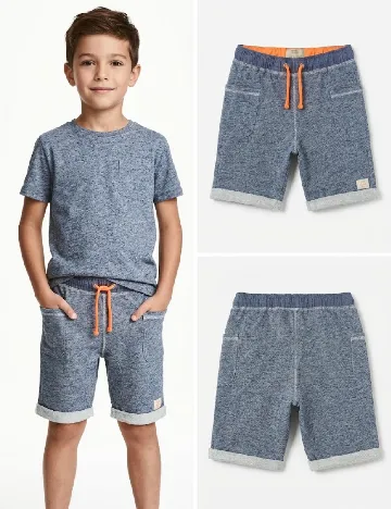 Pantaloni scurti Zara, albastru
