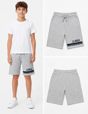 Pantaloni scurti Zara, gri