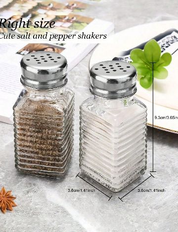 Set recipiente 2 bucati SHEIN, transparent