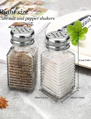 Set recipiente 2 bucati SHEIN, transparent