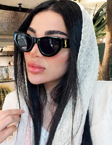 Ochelari de soare SHEIN, negru
