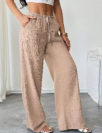 Pantaloni SHEIN, crem