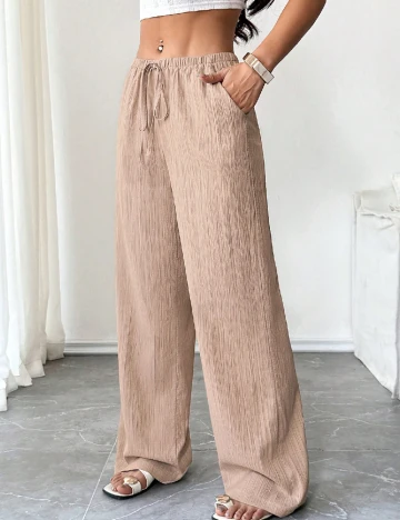 Pantaloni SHEIN, crem
