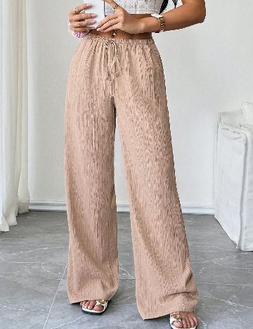 Pantaloni SHEIN, crem