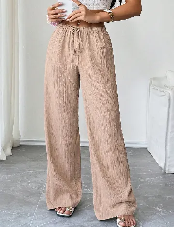 Pantaloni SHEIN, crem