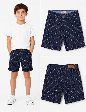 Pantaloni scurti Zara, albastru