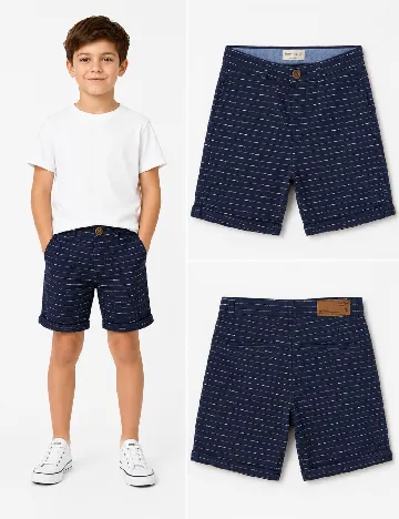 Pantaloni scurti Zara, albastru