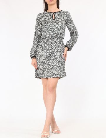 Rochie scurta Zara, animal print
