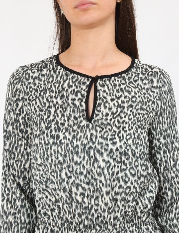 Rochie scurta Zara, animal print