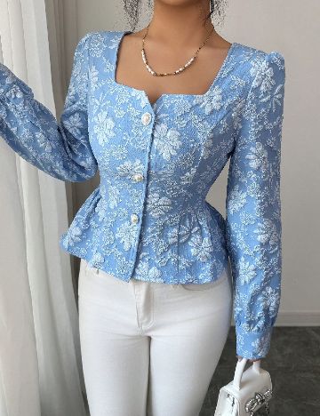 Bluza SHEIN, albastru