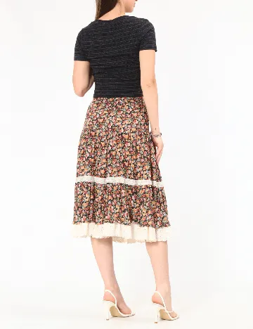 Fusta Zara, floral print