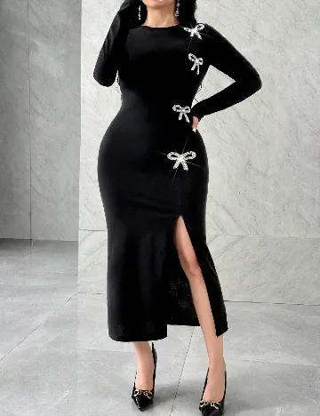 Rochie medie SHEIN, negru