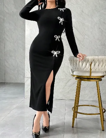 Rochie medie SHEIN, negru