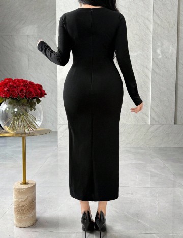Rochie medie SHEIN, negru