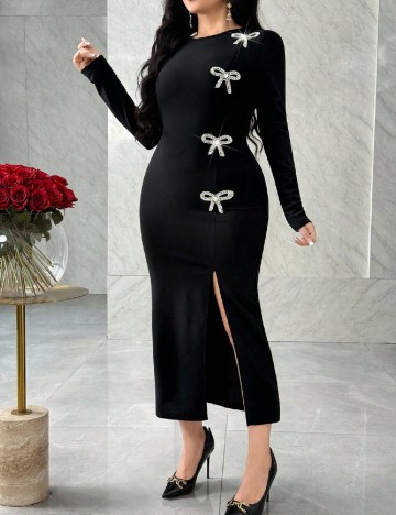 Rochie medie SHEIN, negru