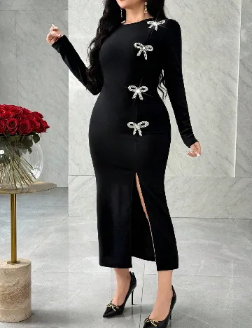 Rochie medie SHEIN, negru
