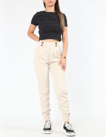 Pantaloni Bershka, bej