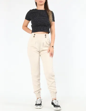 Pantaloni Bershka, bej