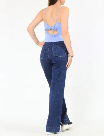 Top Zara, albastru