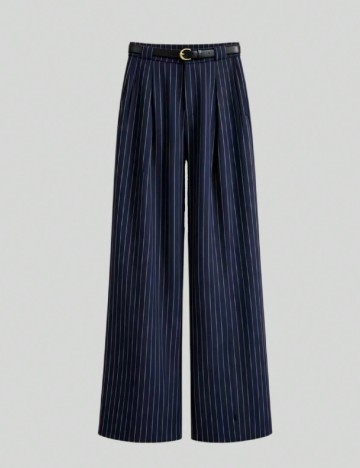 Pantaloni SHEIN, bleumarin