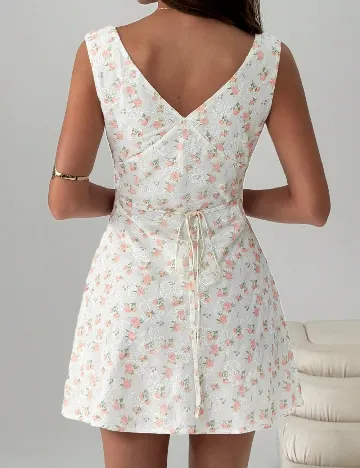 Rochie scurta SHEIN, floral print