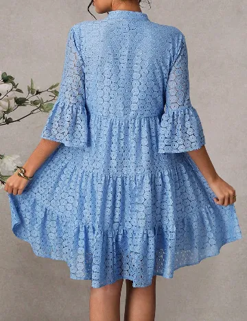 Rochie scurta SHEIN Maternity, albastru