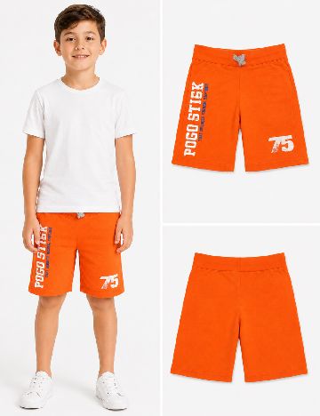 Pantaloni scurti Zara, portocaliu
