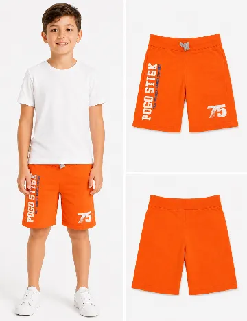 Pantaloni scurti Zara, portocaliu