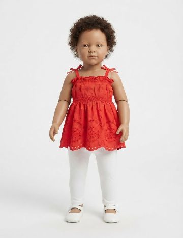 Top Zara, rosu