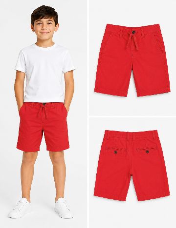Pantaloni scurti Zara, rosu
