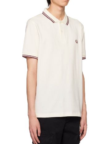 Tricou Fred Perry, ecru