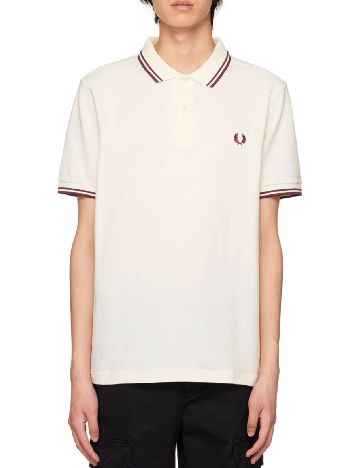 Tricou Fred Perry, ecru