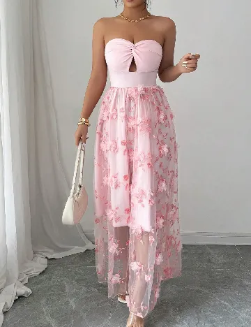 Rochie lunga SHEIN, roz