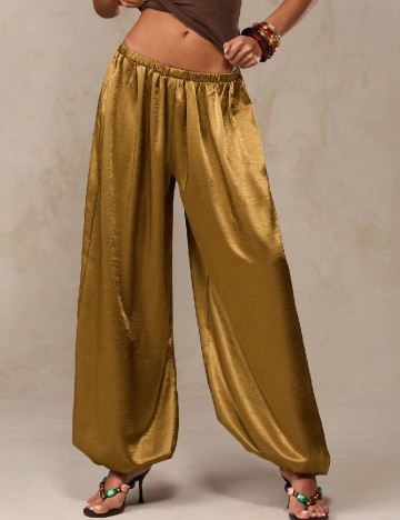 Pantaloni SHEIN, maro