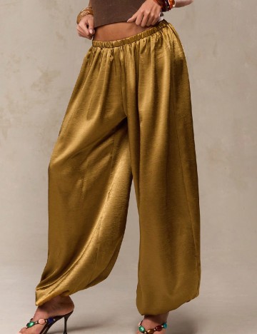 Pantaloni SHEIN, maro
