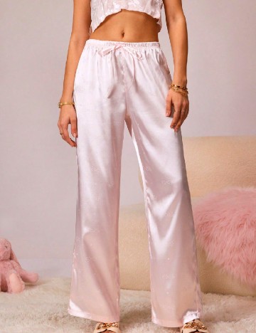 Pantaloni de pijama SHEIN, roz