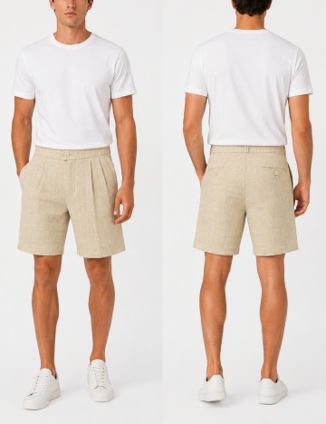 Pantaloni scurti ASOS, bej
